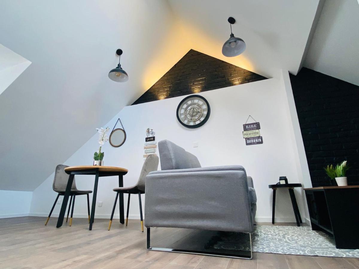 Charmant T2 Atypique Industriel Dunkirk Exterior foto